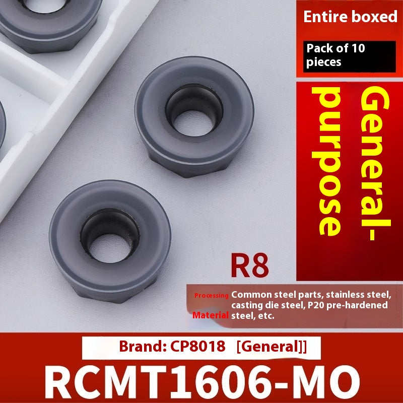 2042-CNC milling inserts, RPMW carbide R5 machining center, R4 milling machine, R6 milling inserts, RPMT round cutter cutters Shandong Denso Pricision Tools Co.,Ltd.